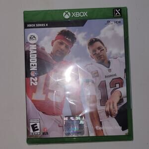 XBOX series X Madden 22 NFL NEW sealed